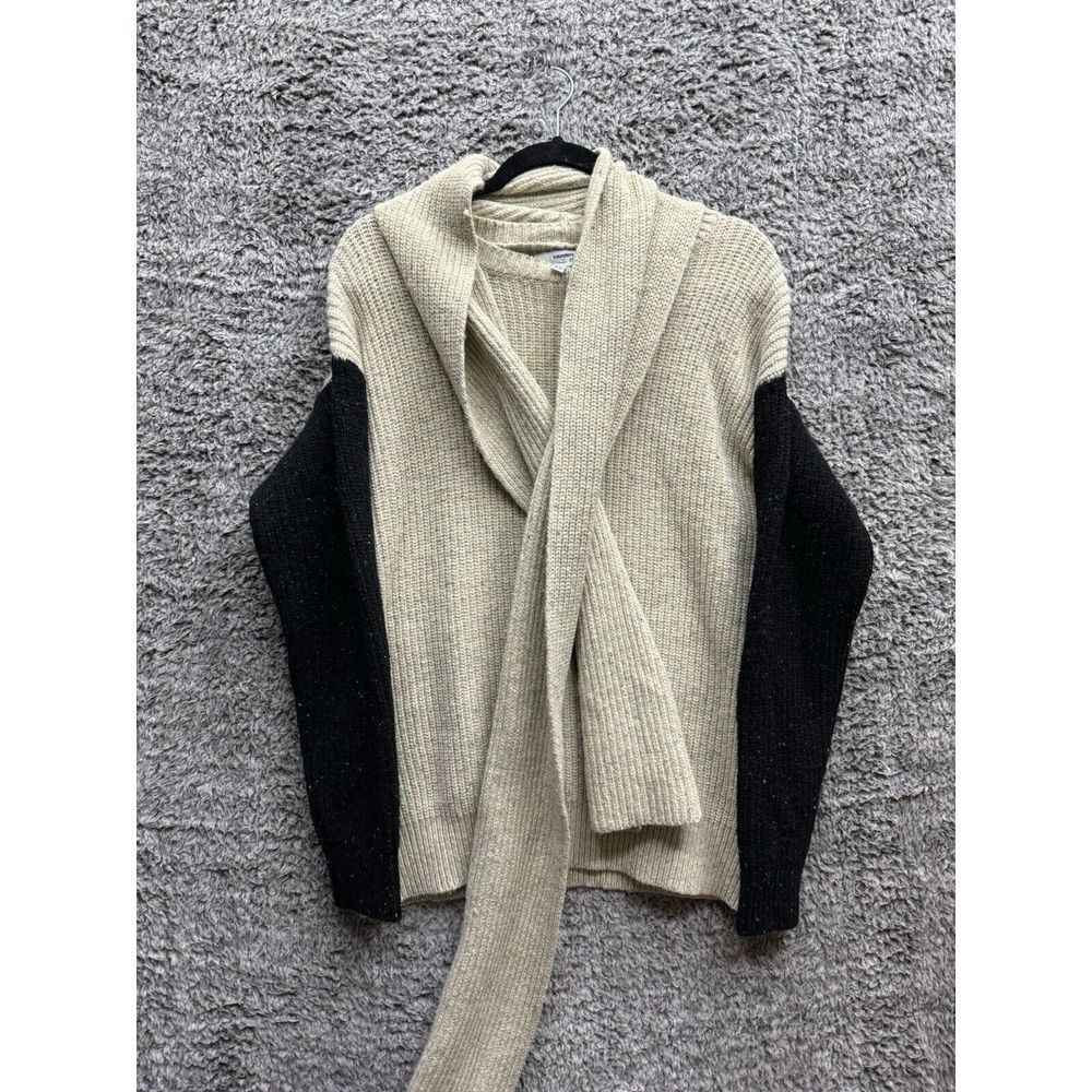 Saunders Collective Women's Oversized Sweater With Scarf Size XS